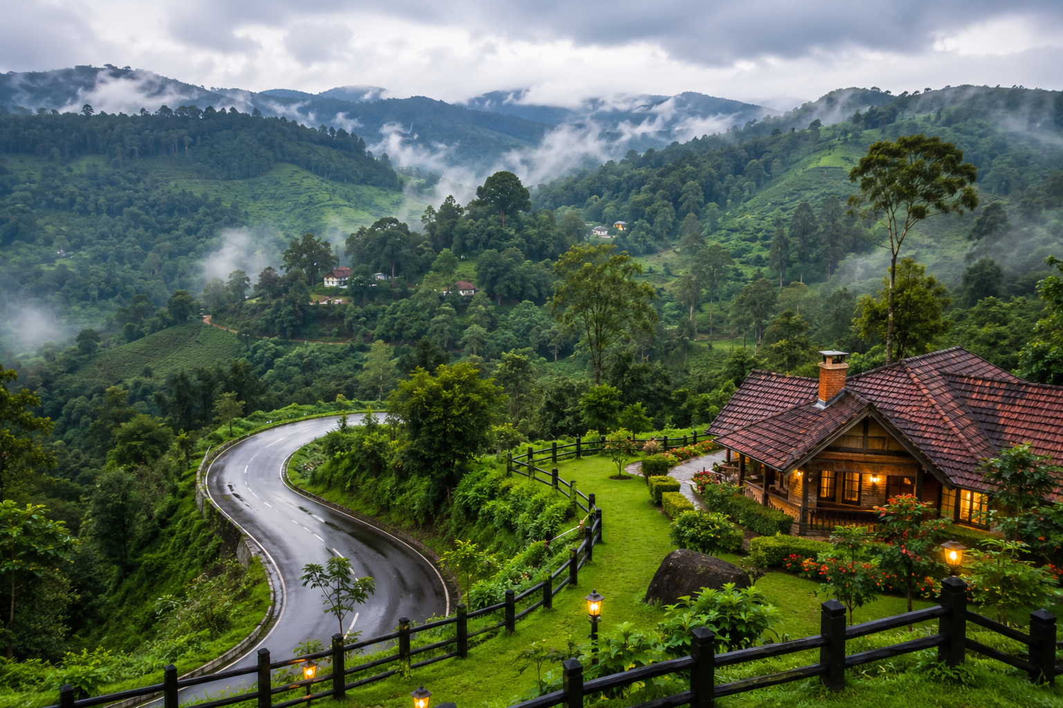 Coorg weekend getaway with coffee plantations and green hills